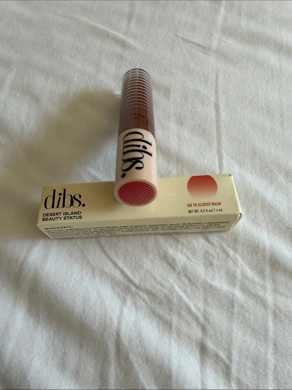 New dibs. Go To Glossy Balm 1987 - Desert Island  Beauty Status